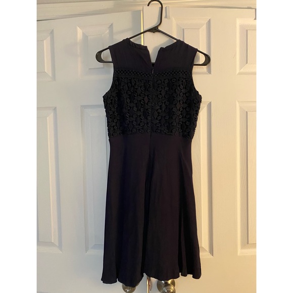 Petite Ann Taylor navy blue cocktail dress - Picture 3 of 5